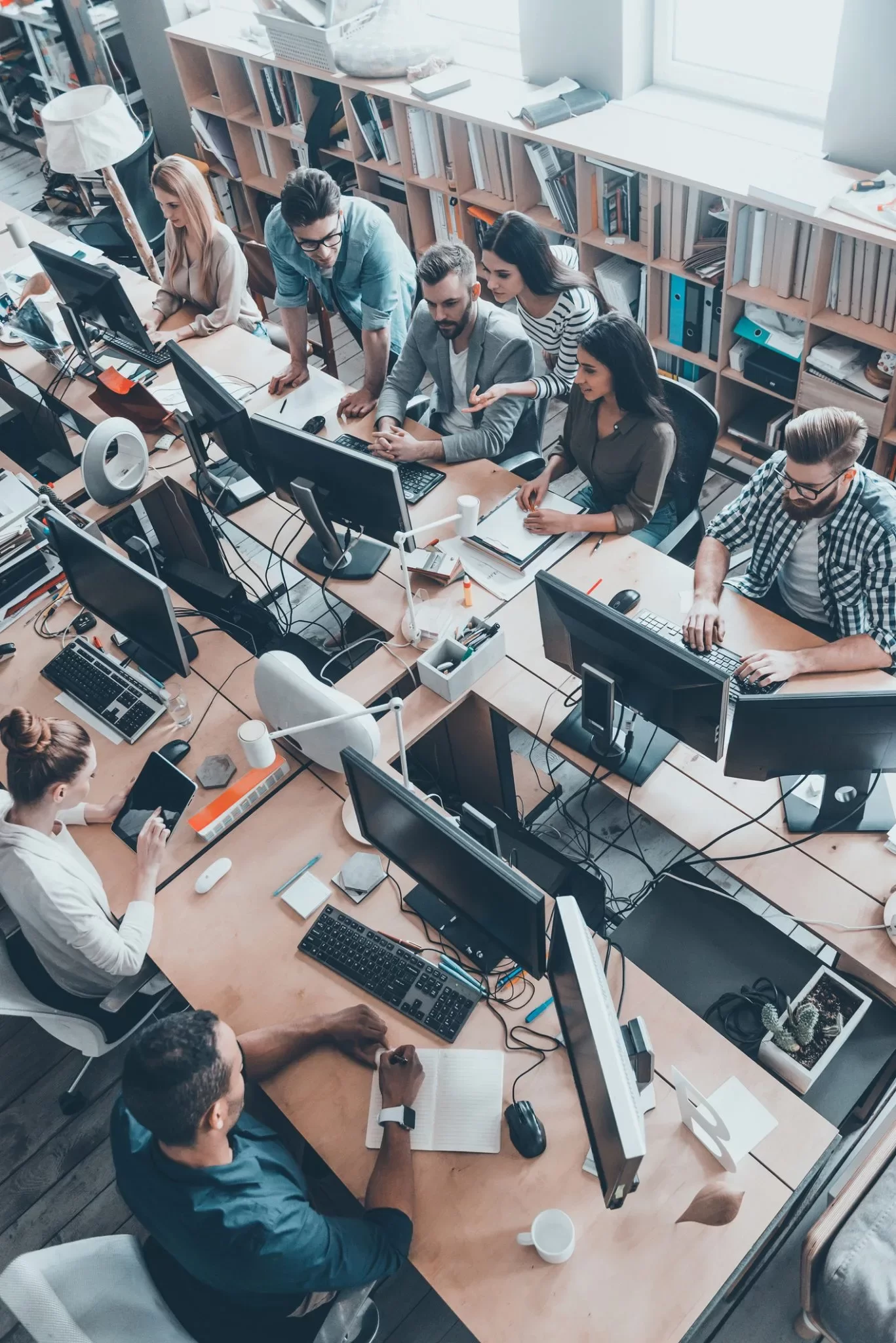IT Team Working